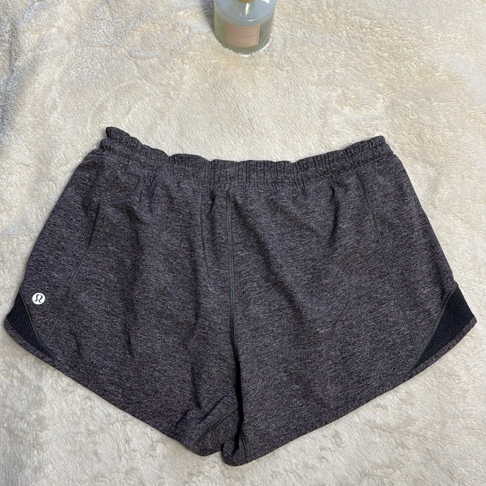 lululemon athletica Women's Heathered Gray Athletic Shorts